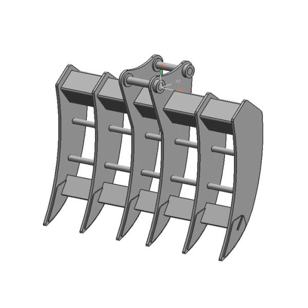 Hyundai R140-9 2000mm Dozer ripper With 6 Ribs Long Durability
