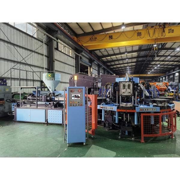 Automatic Shoe Sole Making Machine 8 Station / 10 Station TPR Sole Moulding Machine