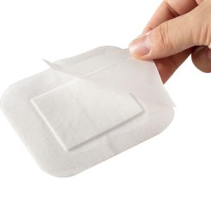 PU Transparent Waterproof Wound Dressing Medical Sterile Non Woven