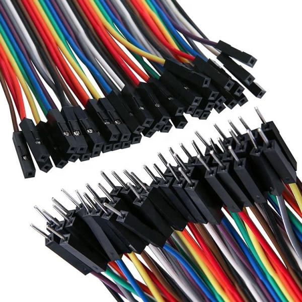 40 PIN Male Female to Male Female Dupont GPIO Cable Breadboard Jumper Wire for Arduino