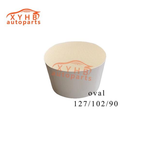 Ceramic Carrier Anisotropic High Quality Three Way Catalytic Filter Element Euro 1-5 Model 127 X 102 X 90