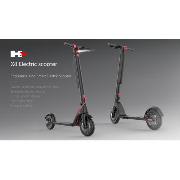 EU/US Warehouse Delivery 350W X8 Folding E-Scooter 10inch 10Ah Electric Scooters for Bluetooth Connectivity