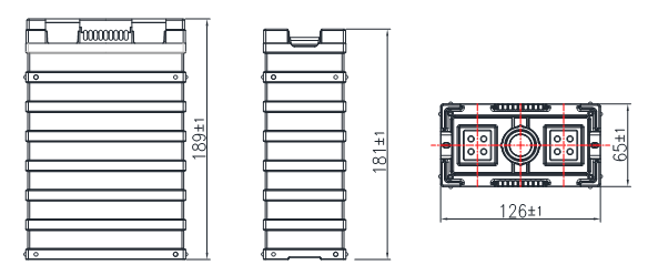 3.2V 60Ah Rechargeable LiFePO4 Battery Cells For Electric Scooter