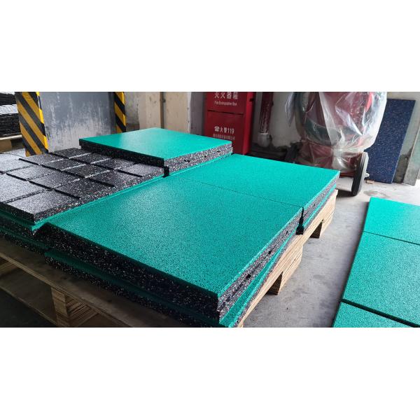 Antibacterial Sports Rubber Floor EPDM Waterproof Durable For Gym