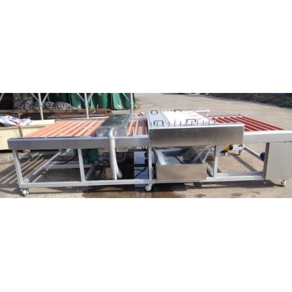 Glass Washing Machine Used in Tempering Floating Glass Processing Machine Line