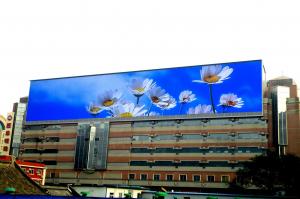 China Commercial Outdoor LED Video Display , Led Advertising Board Moistureproof on sale