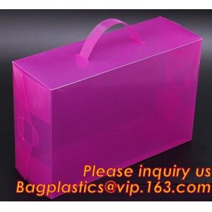 Quality Electric product vinyl ear phone black paper box , plastic box, pvc plastic box transparent plastic shoe box clear plast for sale
