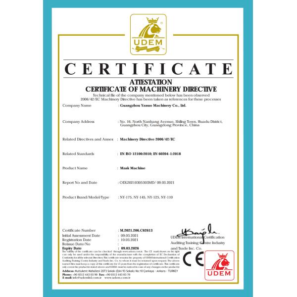 User Friendly Face Mask Production Equipment 220V 450pcs / Min