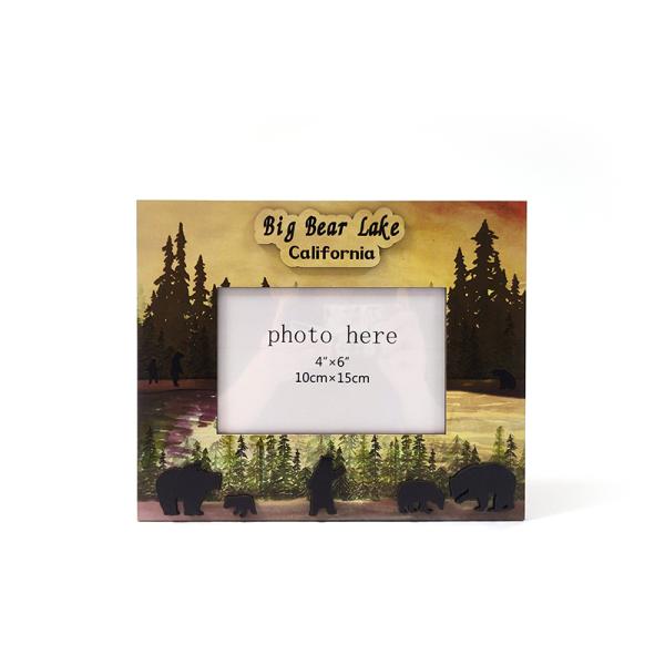 Baby Rectangle Wooden Sublimation digital logo Home Decor Picture Frame