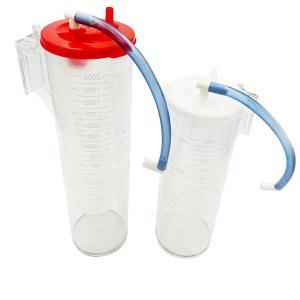 Quality 1000ml - 3000ml Medical Use Suction Canister / Suction Liner Bag Set System for sale