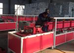 Wire Dia 4 Mm Chain Link Mesh Machine , Fence Panel Machine 3 M Length