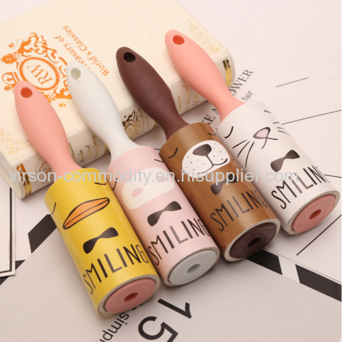 Customized print promotional adhesive lint roller with refills