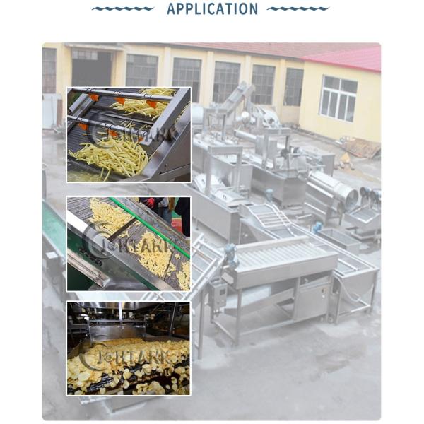 304 Stainless Steel Frozen French Fries Making Machine