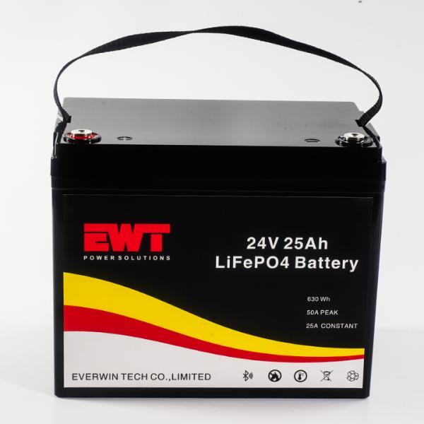 12.8V 25Ah Lithium LiFePO4 Battery Phosphate For Electronic Bike