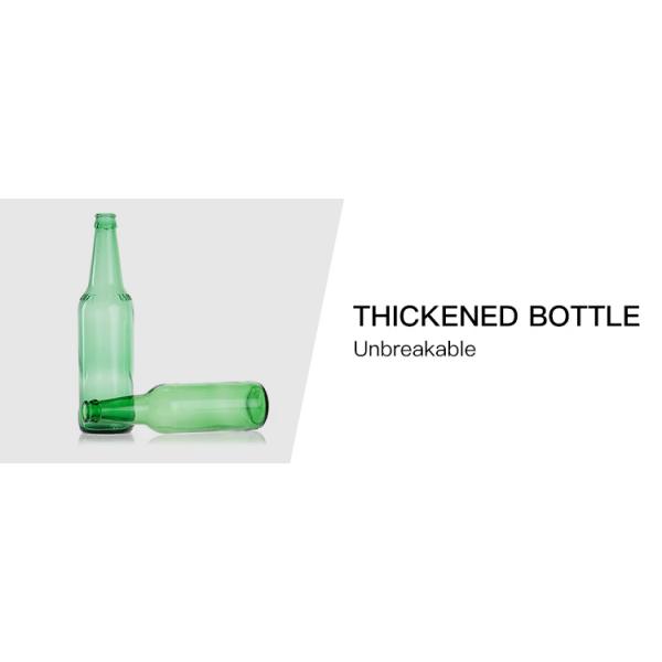 Wholesale Flip Top Custom Coloured 250ml 330ml 500ml Empty Glass Beer Bottles Beer