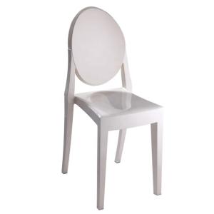 Modern Polycarbonate Chiavari Chair Stackable for Dining Events