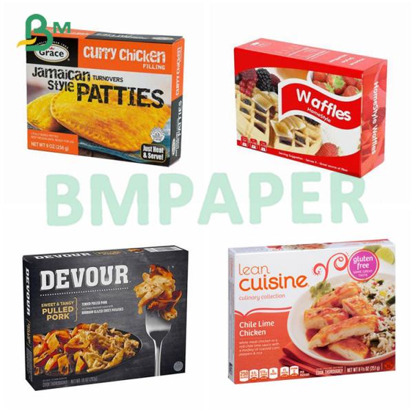 275gsm 325gsm High Rigidity Food Grade Paperboard for Frozen Food Packaging Boxes