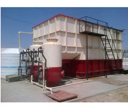 Quality 30HP Sediment Wastewater Sewage Treatment Package Prefabricated for sale