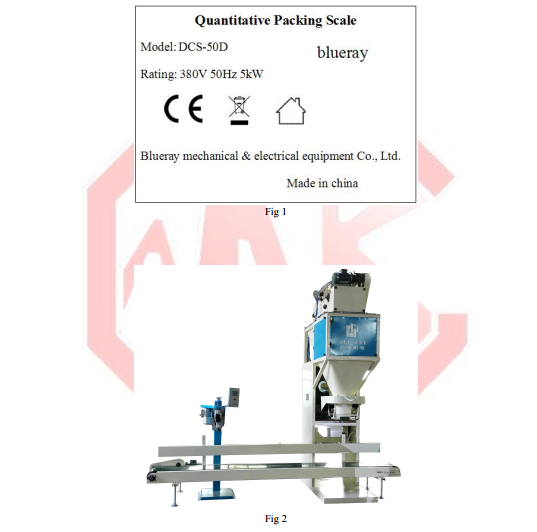 Auger 5-50 Kg Powder Bag Filling Machine / Cement Filling Machine Open Mouth