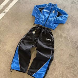 Custom Manufacturers Nylon Jacket and Nylon Tracksuit Pants Joggers 3m