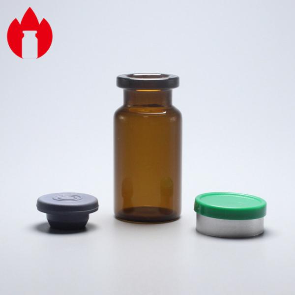8ml Amber Tiny Premium Medicine Soda Lime Glass Bottle Vial Container