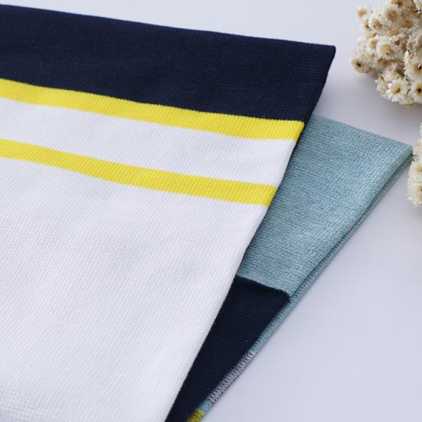 Stretch Multicolor Striped Fabric