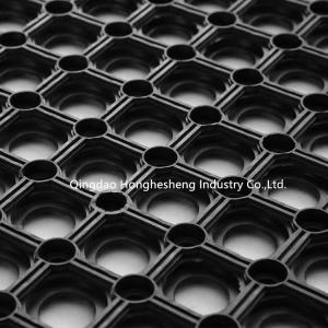 Large Holes Rubber Grass Mat Anti Slip Anti UV