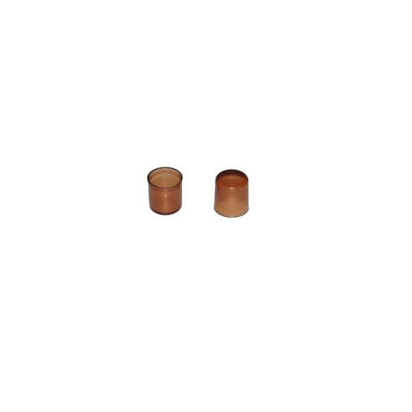 Brown 10mm Diameter Plastic Queen Bee Cell Cups