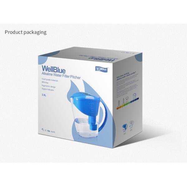 Fashionable 3.5L Alkaline Water Pitcher With Brita Classic Water Filter