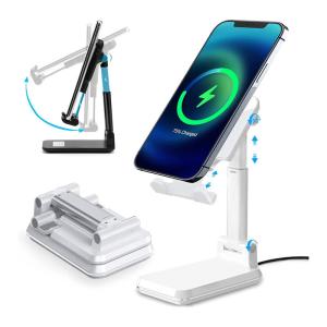 Quality QI 10W Adjustable Wireless Charger 2 in 1 Dual Wireless Charger for sale