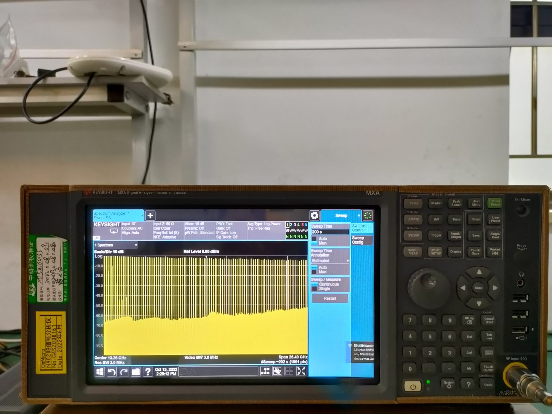 Keysight N9020B MXA Spectrum Analyzer 10 Hz-50 GHz Up To 160 MHz RTBW