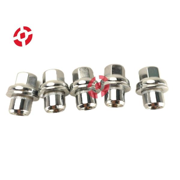 Silver Wheel Lug Nut M14x1.5 Car Wheel Thread For Land Rover Range Rover OE RRD500510