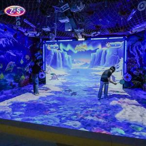 3LCD Beach Interactive Projection Game 1920×1080 For Science Center