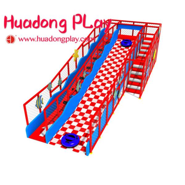 Colorful Indoor Play Equipment Size Customized 12 Cubic Meter Soft PVC Material
