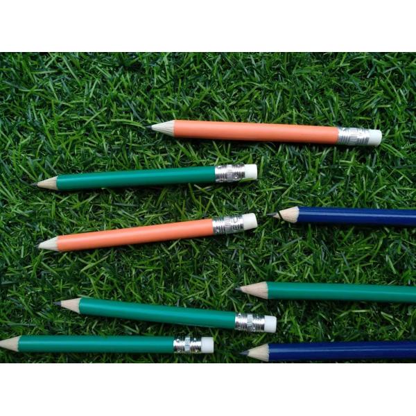 round golf pencil , wood golf pencil , golf pencil , wooden golf pen , wooden golf pencil