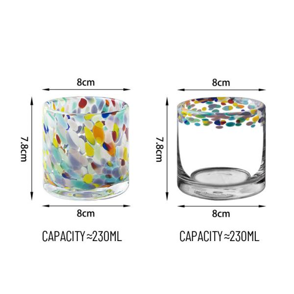 Premium Hand Blown Glass Candle Jars Custom Capacity & Shape|Lead-Free Bulk Orders Factory Direct