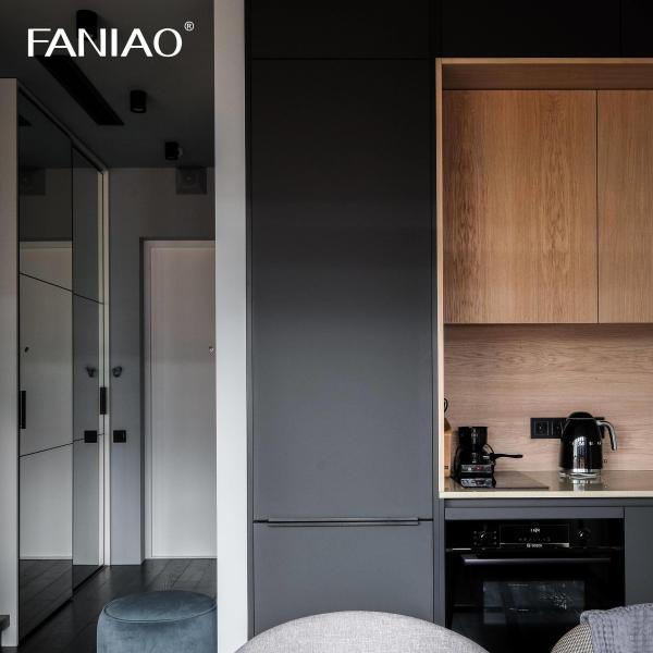 Custom Kitchen Countertop With Cabinet Mini Hotel Apartment Kitchenette Modular Melamine Kitchen Cabinets