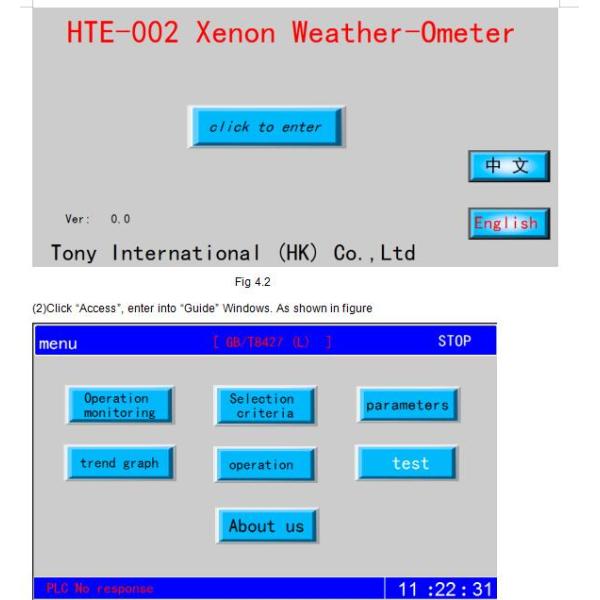 Air - Cooled Xenon Arc Test Chamber / Xenon Weather Ometer For Sunlight Testing