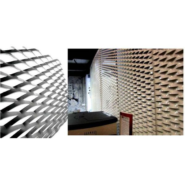 Aluminum / stainless steel expanded plate mesh