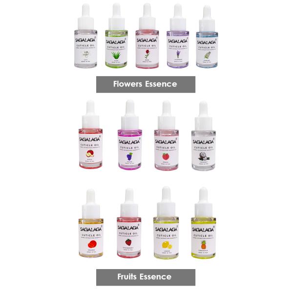 Set Private Label Oem Odm Mini 20ml in Rose Gold Bulk Care Label Oils Tea Tree Orange MSDS Certified Nail Nutrition Oil