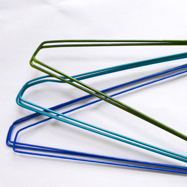 Organize Your Wardrobe with 16 Inches Wire Shirt Hangers and Smooth Surface