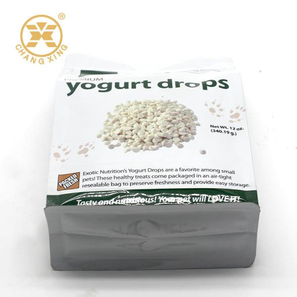 Waterproof Aluminum Cat Dog Pet Food Package Bag With Zipper