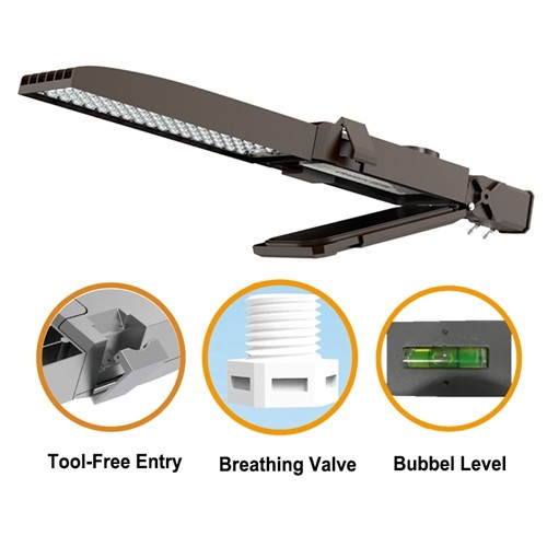 Monocrystalline Panel 150W Lumileds LED Solar Street Light