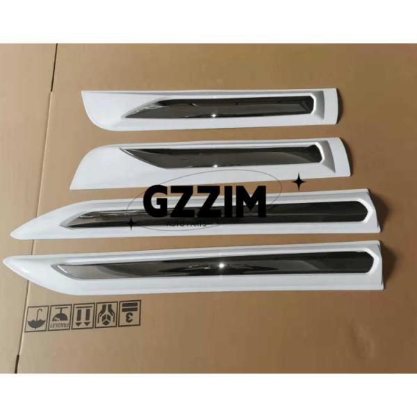 Plastic Refit Door Step Protect Trim Moulding Cover Trim For Hilux Revo Vigo