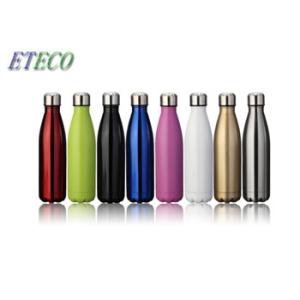 Double Wall Heat Insulated Stainless Steel Drink Bottles Spill Prevention