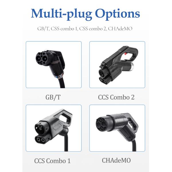 Commercial Level 3 DC EV Charger Station CCS Type 1 2 Combo EVSE Wallbox 30KW