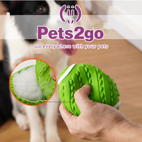 Interactive 112x74mm Latex Cat Playing Ball