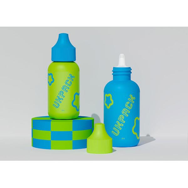 PE Cosmetic Empty Squeeze Bottle 30ml 50ml Customizable