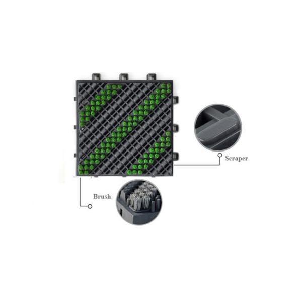 15x15 Heavy Duty Shoe Scraper Mats Outdoor Shoe Cleaning Mats Weather Resistance