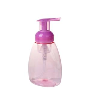 Quality Custom Logo Purple 350ml Pump Dispenser Bottle for sale